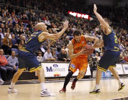 Pau Ribas en el Valencia Basket - Herbalife Gran Canaria
