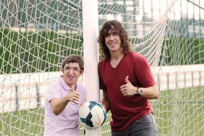 Carles Puyol i Pol, una de las fotos del calendario Talita 2014