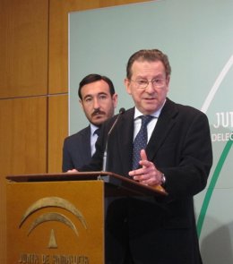 Emilio de Llera, consejero andaluz de Justicia e Interior