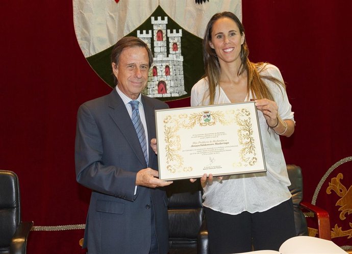 Amaya Valdemoro, hija predilecta de Alcobendas