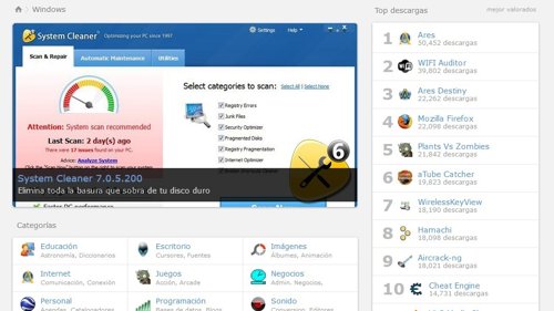 Descarga de programas en Uptodown