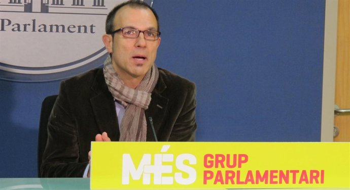 El portavoz de MÉS, Biel Barceló