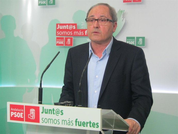 El secretario de Organización del PSOE-A, Juan Cornejo