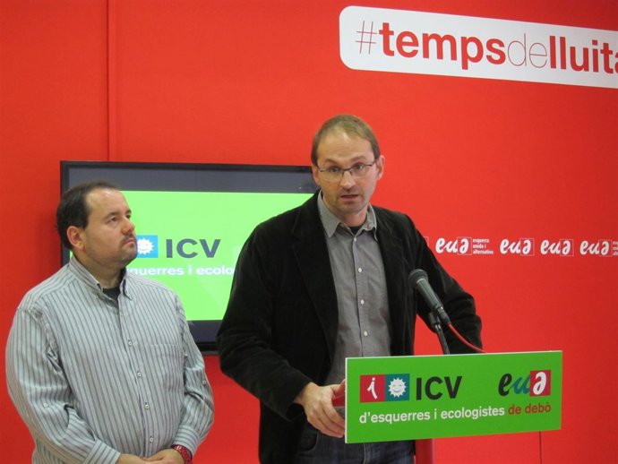 Joan Mena (EUiA) Joan Herrera (ICV) 