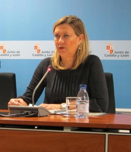 La consejera de Hacienda, Pilar del Olmo