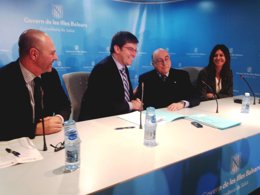 Firma convenio Cruz Roja-Sansaloni