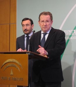 Emilio de Llera, consejero andaluz de Justicia e Interior