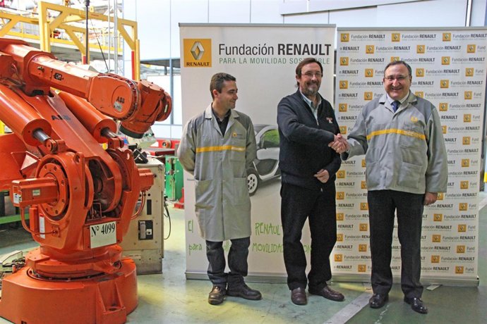 Dondación de material al Centro Especial de Empleo de Grijota