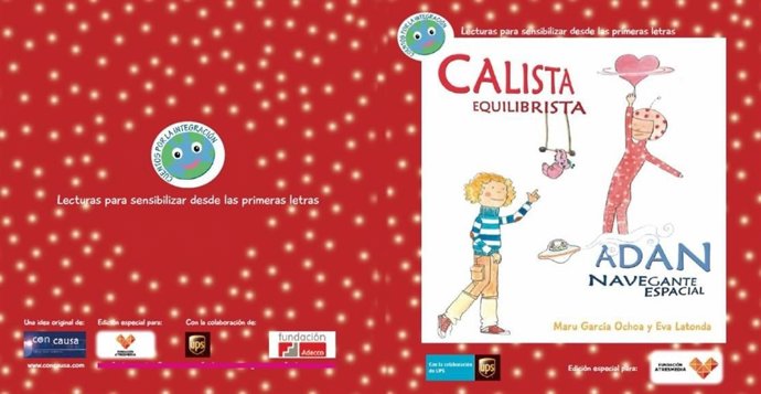 Calista Equilibrista y Adán Navegante Espacial, editado por Fundación Atresmedia