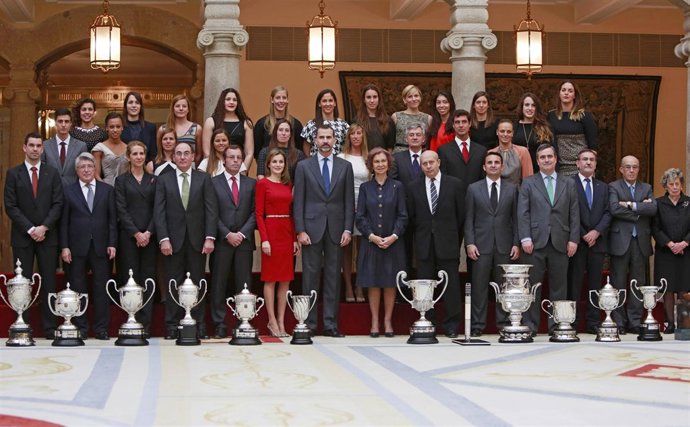 Familia Real premios deporte se entregó ausencia premio infanta Cristina