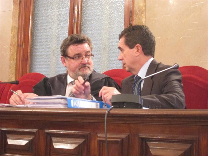 El expresidente del Govern Jaume Matas en la Audiencia Provincial de Baleares