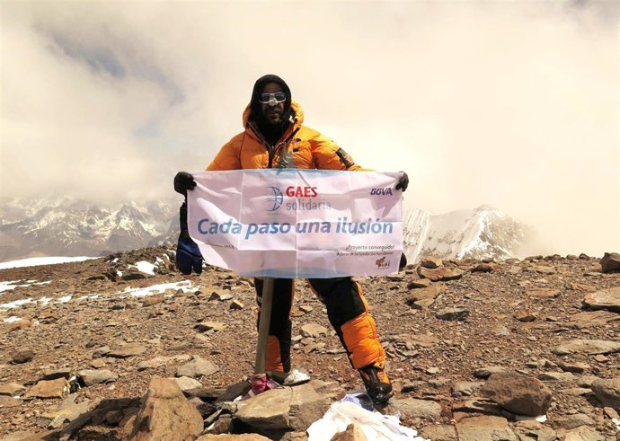 Antonio Gassó conquista el Aconcagua