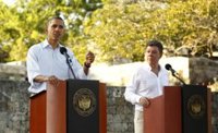 Santos propondrá a Obama una alianza para la paz en la región