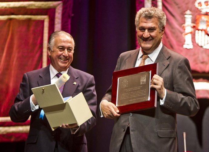 El Presidente del Congreso de los Diputados, Jesús Posada, en Huelva. 
