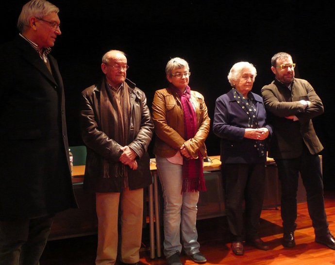 Por la izquierda, José Marcelino García, Artemio García y González. 