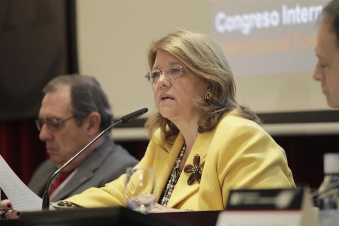 La presidenta de la CNMV, Elvira Rodríguez