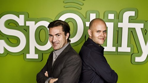 Daniel Ek Y Martin Lorentzon, Co-Fundadores De Spotify