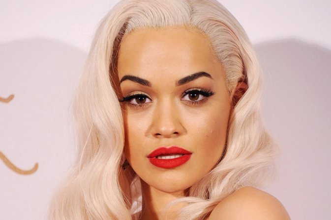 LONDON, ENGLAND - DECEMBER 02:  Rita Ora poses in the winners room at the Britis