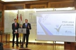 Sanz y Capellán, en la presentación del Informe PISA 2012