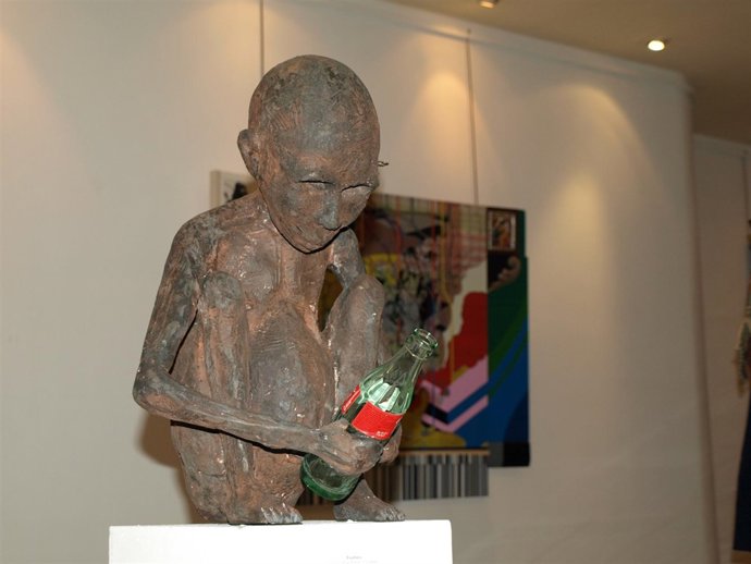  Escultura Presente En La Exposición De 'Jóvenes Creadores'