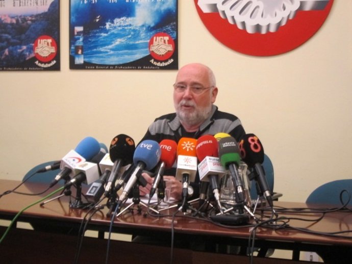 El secretario de Organización de UGT-A, Manuel Ferrer