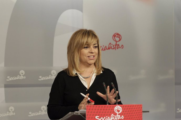 Elena Valenciano en Ferraz