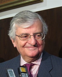 Eduardo Torres-Dulce en su visita este martes a Zaragoza