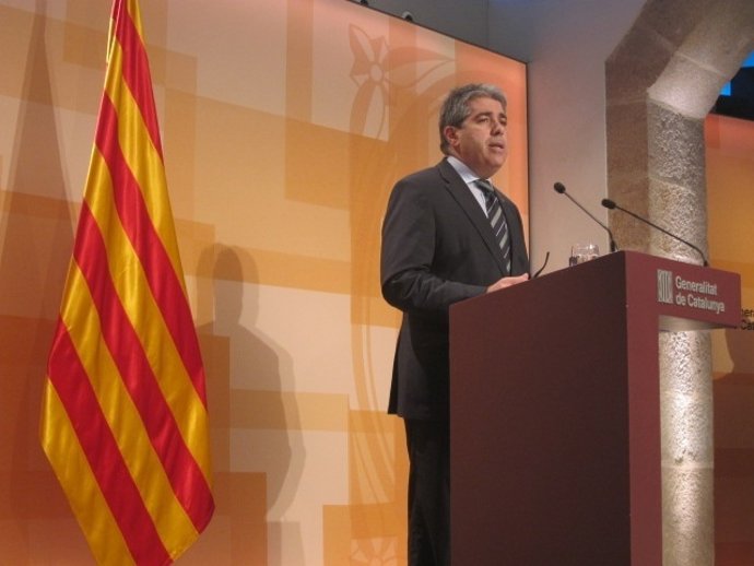 Francesc Homs, portavoz y conseller de la Generalitat