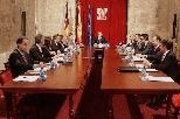 Reunión entre el Govern y los cuatro Consells Insulars