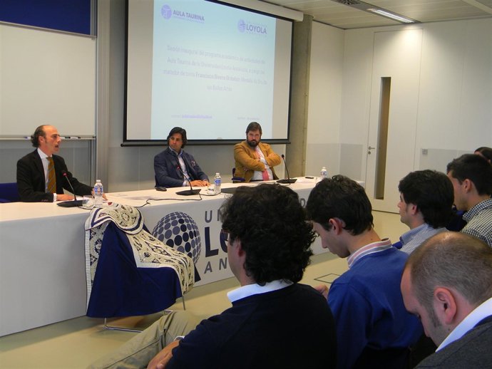 Celebración del Aula Taurina en la Universidad Loyola Andalucía