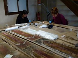 Restauración de las tablas mudéjares de Bronchales