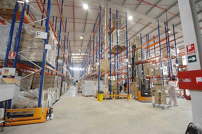 El nuevo almacén central de compras del SAS en el Reina Sofía