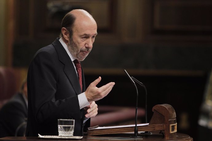 Rubalcaba en el Pleno del Congreso sobre el espionaje