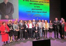 Díaz en la entrega de los Premios a las Buenas Prácticas