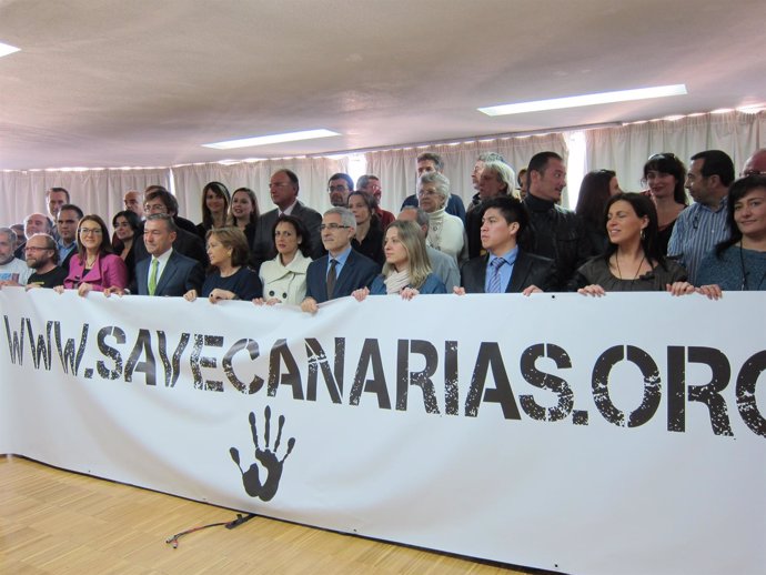 Campaña contra las prospecciones petroleras en Canarias