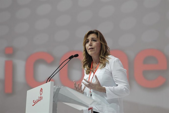 Susana Díaz en la Conferencia Política del PSOE (Archivo)