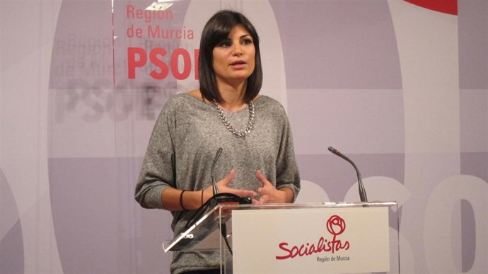 La secretaria general de Juventudes Socialistas de la Región de Murcia