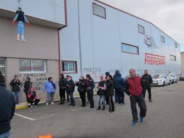 Protesta en Freiremar en Vigo.