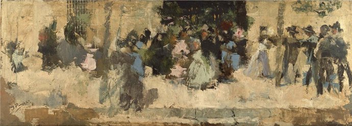 Una de las obras de Ignacio Pinazo