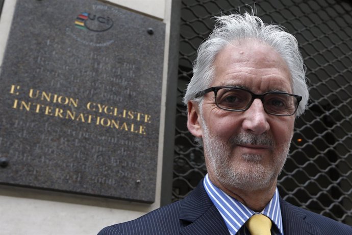 Brian Cookson, presidente de la UCI