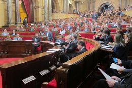 Pleno del Parlament
