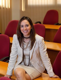 La presidenta de la Asociación de Alumnos del Instituto Cajasol, Rosa Santos