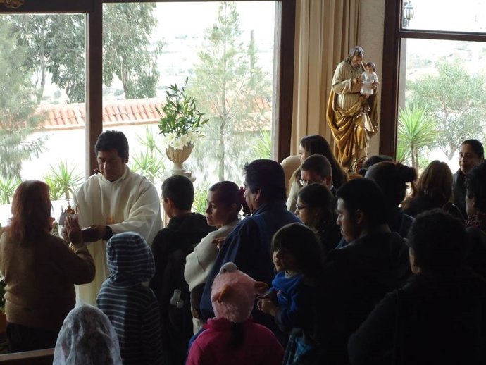 Acto con las reliquias de San Juan de Avila en Mejico