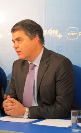 El portavoz del PP-A en el Parlamento de Andalucía, Carlos Rojas.
