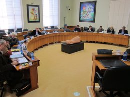 Comisión de presupuestos del Parlamento de Galicia