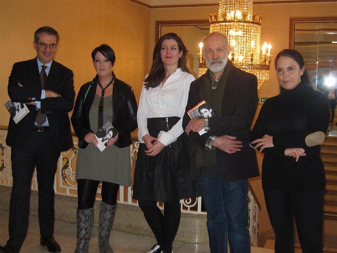 Corrado Rovaris, Marina Pardo, María Hinojosa, Luis de Tavira y Stella Arauzo