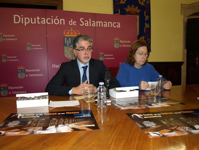 Organizadores de la III Feria de los dulces de las monjas de Morille (Salamanca)