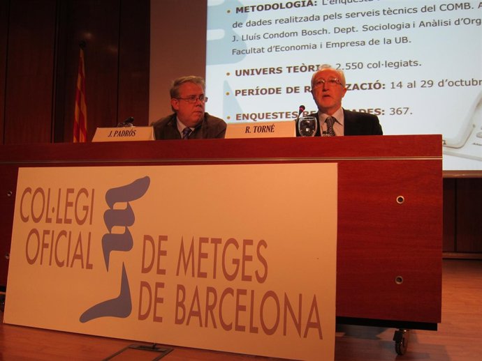 J.Padrós (vicepte.Comb) R.Torné (pte.Seguro Libre del Comb)