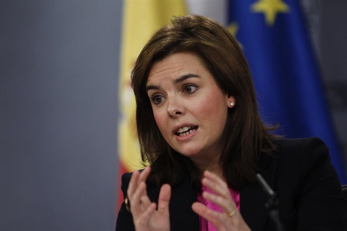 Sáenz de Santamaría tras el Consejo de Ministros