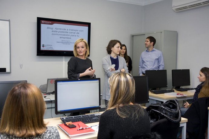 Uno de los cursos sobre blogs desarrollados por el Gobierno y las Cámaras